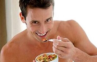 Nutritional correction for prostatitis