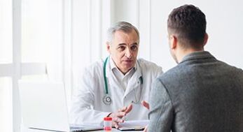a man in the appointment of a specialist