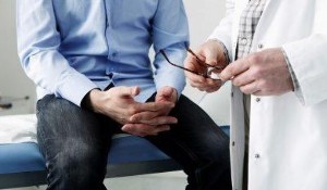 The reception to the urologist