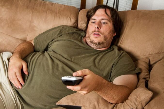 physical inactivity and obesity as the cause of prostatitis