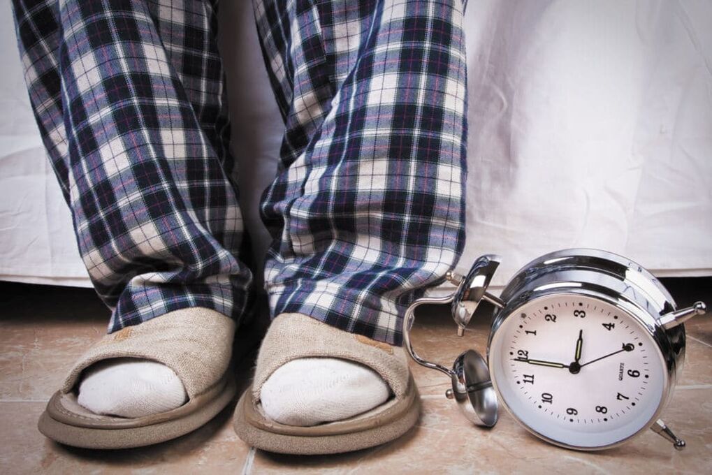 Insomnia with congestive prostatitis