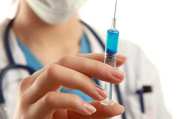 injection for the treatment of prostatitis